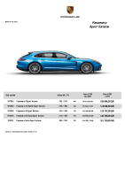 Porsche Panamera_ST - cennik 2018 